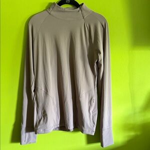 Yogalicious Light Purple Stretch Athletic Running Yoga Pullover Jacket Size L